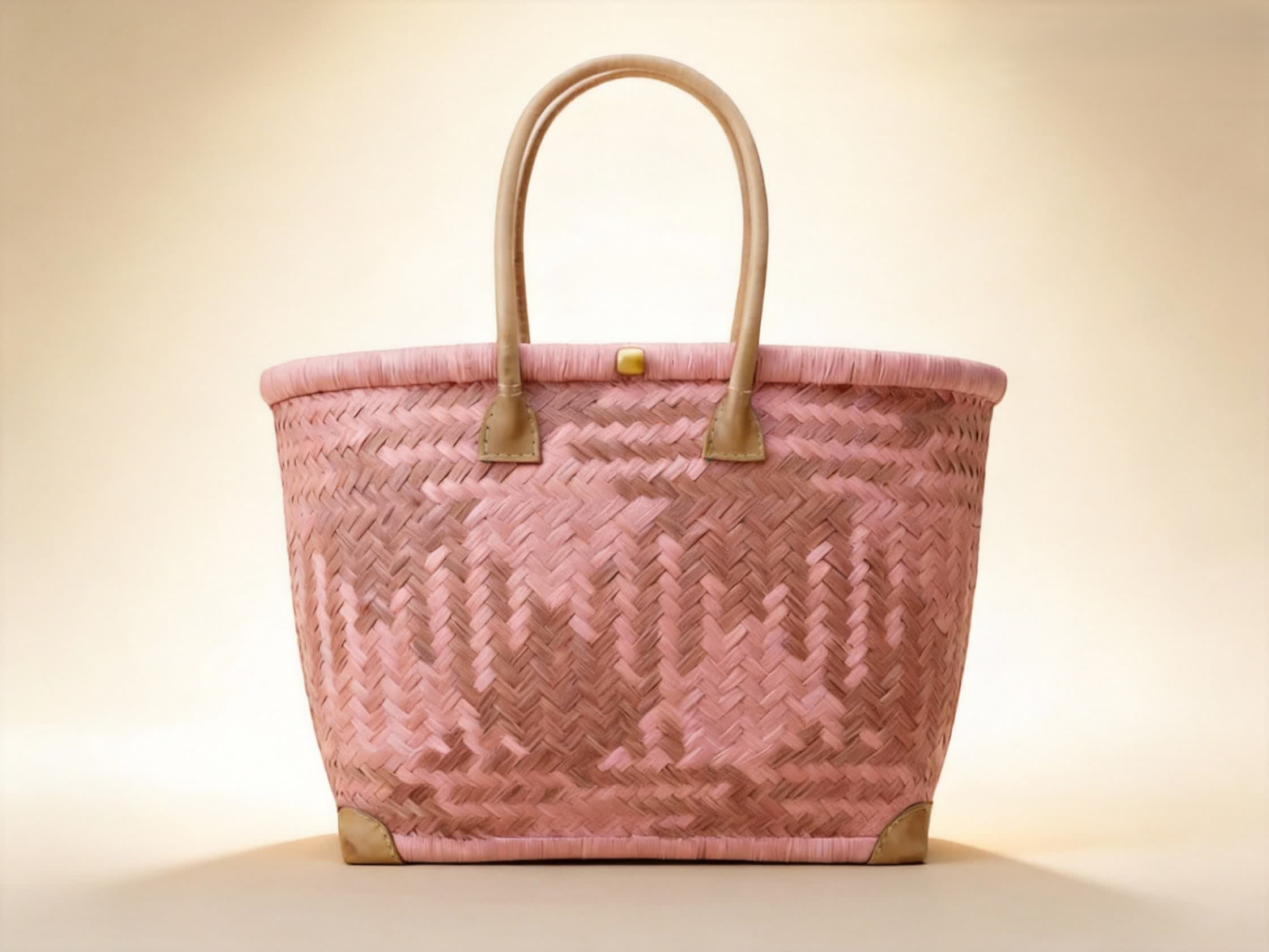 Panier madagascar femme rose aravola